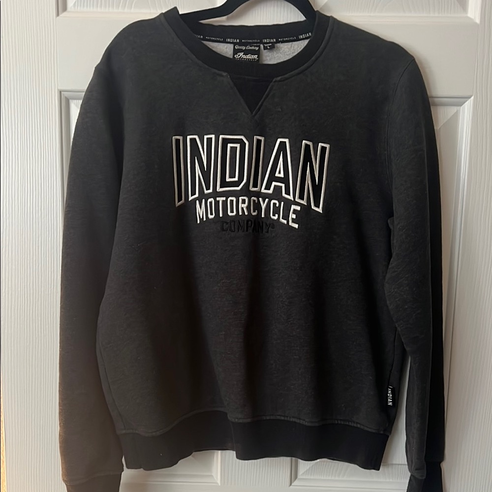 Women’s Dark Gray Indian Motorcycle Sweatshirt